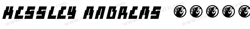 Hessley Andreas字体转换